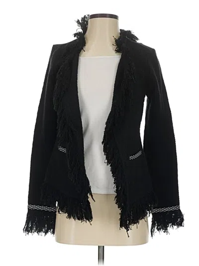 Pre-owned Nic + Zoe Cardigan Sweater In Black