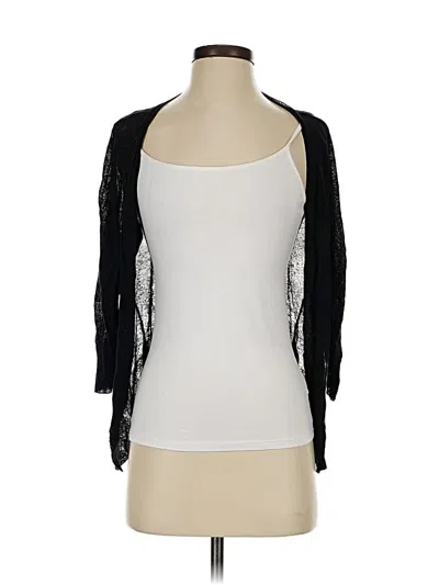 Pre-owned Nic + Zoe Cardigan Sweater In Black