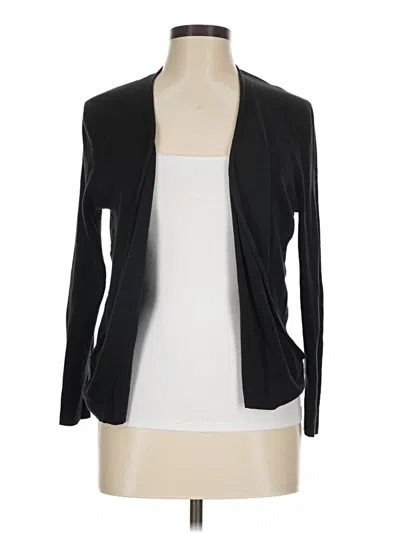 Pre-owned Nic + Zoe Cardigan Sweater In Black