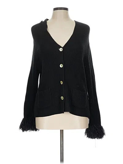 Pre-owned Nic + Zoe Cardigan Sweater In Black