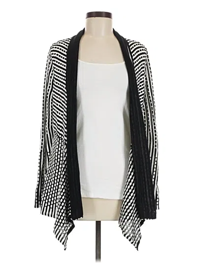 Pre-owned Nic + Zoe Cardigan Sweater In Black