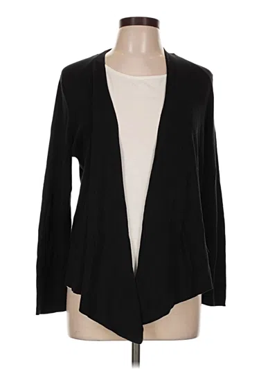 Pre-owned Nic + Zoe Cardigan Sweater In Black