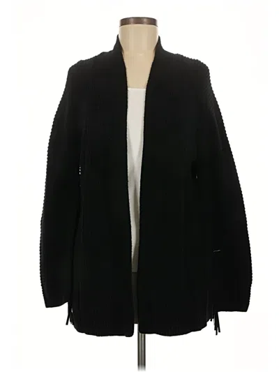Pre-owned Nic + Zoe Cardigan Sweater In Black