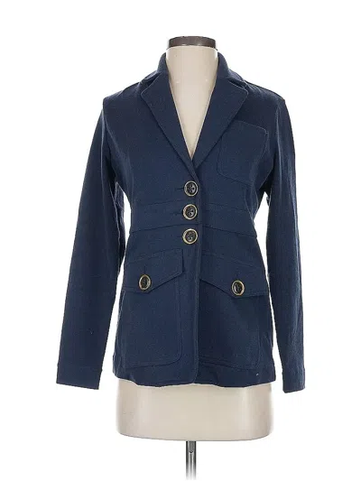 Pre-owned Nic + Zoe Cardigan Sweater In Blue