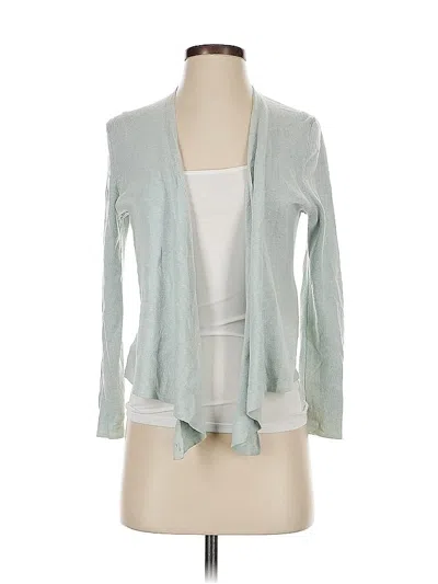 Pre-owned Nic + Zoe Cardigan Sweater In Blue