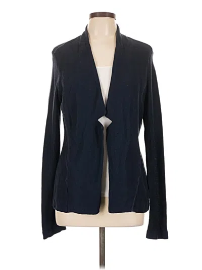 Pre-owned Nic + Zoe Cardigan Sweater In Blue