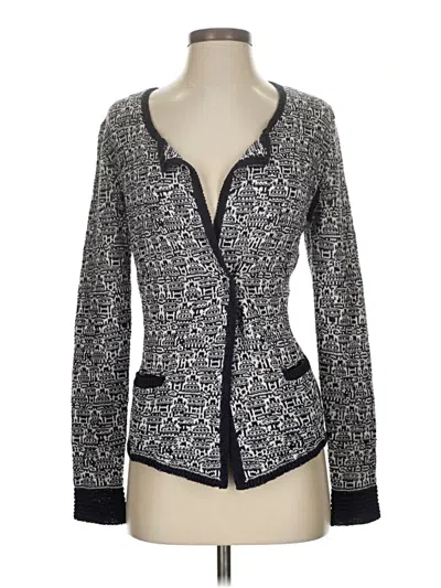 Pre-owned Nic + Zoe Cardigan Sweater In Blue