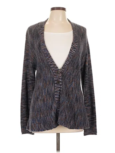 Pre-owned Nic + Zoe Cardigan Sweater In Blue