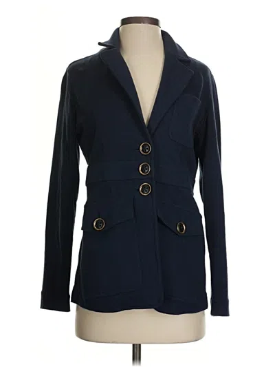 Pre-owned Nic + Zoe Cardigan Sweater In Blue