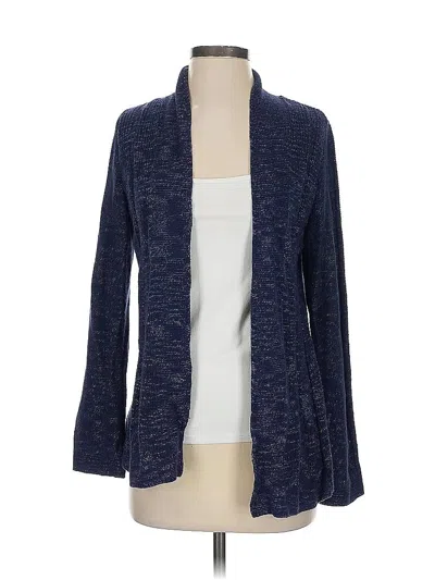 Pre-owned Nic + Zoe Cardigan Sweater In Blue