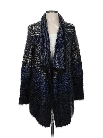 Pre-owned Nic + Zoe Cardigan Sweater In Blue