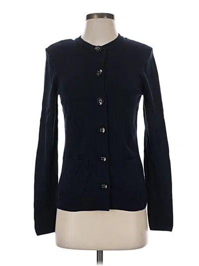 Pre-owned Nic + Zoe Cardigan Sweater In Blue