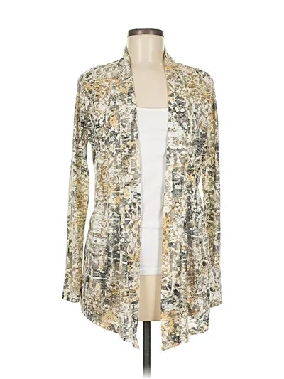 Pre-owned Nic + Zoe Cardigan Sweater In Brown