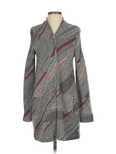 Pre-owned Nic + Zoe Cardigan Sweater In Gray