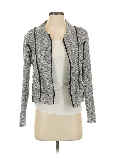 Pre-owned Nic + Zoe Cardigan Sweater In Gray