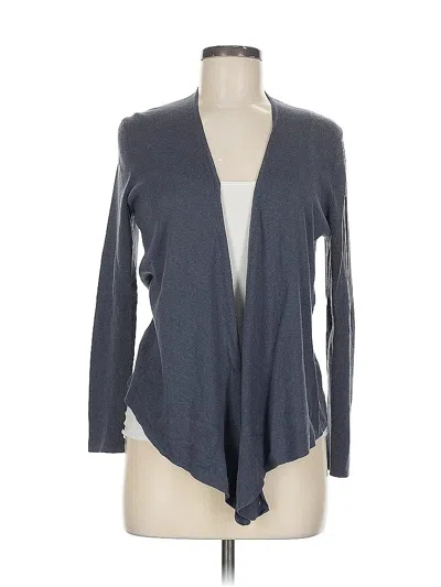 Pre-owned Nic + Zoe Cardigan Sweater In Gray