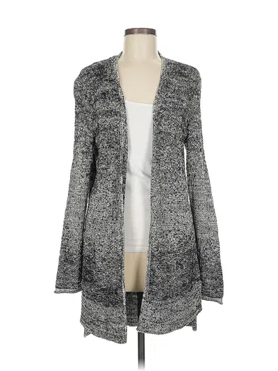Pre-owned Nic + Zoe Cardigan Sweater In Gray