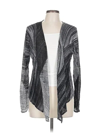 Pre-owned Nic + Zoe Cardigan Sweater In Gray
