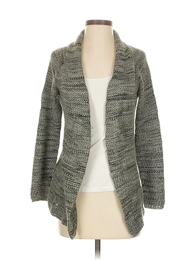Pre-owned Nic + Zoe Cardigan Sweater In Gray