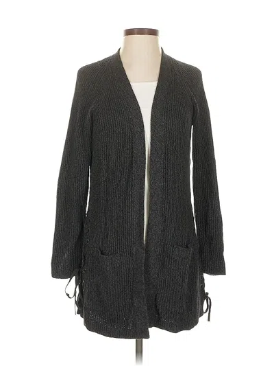 Pre-owned Nic + Zoe Cardigan Sweater In Gray