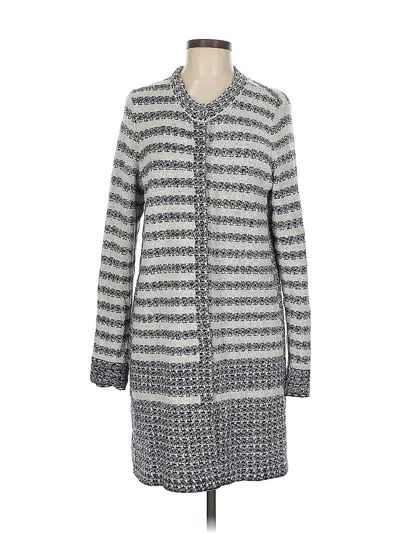 Pre-owned Nic + Zoe Cardigan Sweater In Gray