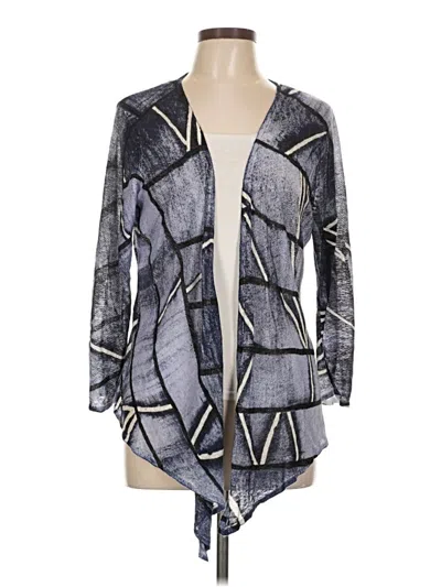 Pre-owned Nic + Zoe Cardigan Sweater In Gray