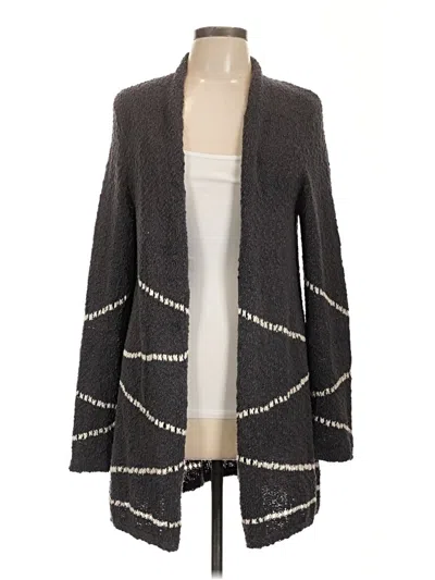 Pre-owned Nic + Zoe Cardigan Sweater In Gray