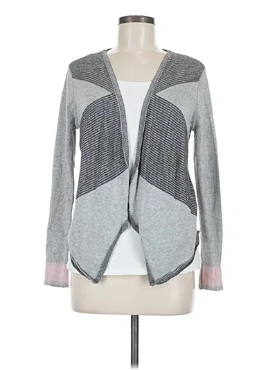 Pre-owned Nic + Zoe Cardigan Sweater In Gray