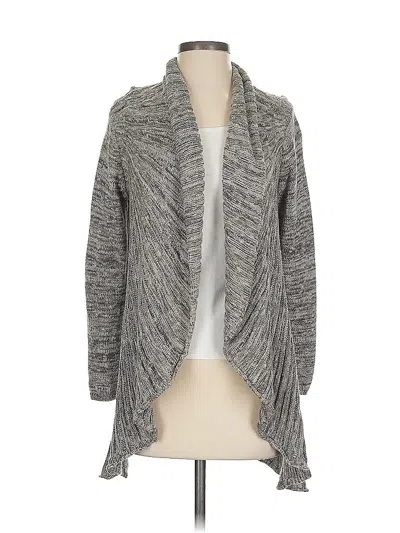 Pre-owned Nic + Zoe Cardigan Sweater In Gray