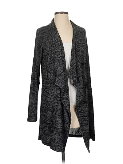 Pre-owned Nic + Zoe Cardigan Sweater In Gray