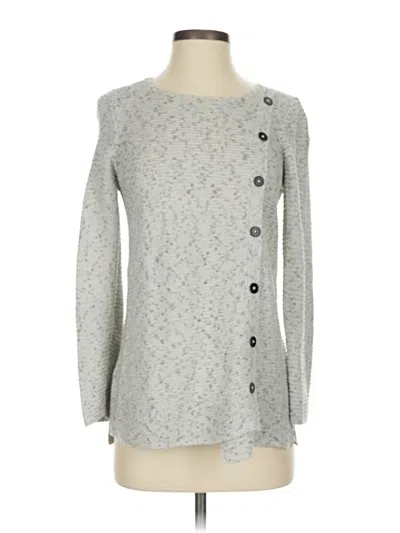 Pre-owned Nic + Zoe Cardigan Sweater In Gray