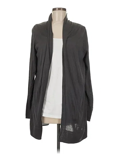 Pre-owned Nic + Zoe Cardigan Sweater In Gray