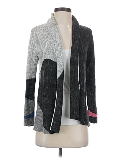 Pre-owned Nic + Zoe Cardigan Sweater In Gray