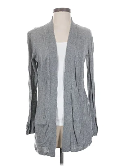 Pre-owned Nic + Zoe Cardigan Sweater In Gray