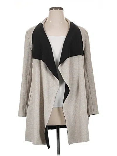 Pre-owned Nic + Zoe Cardigan Sweater In Gray
