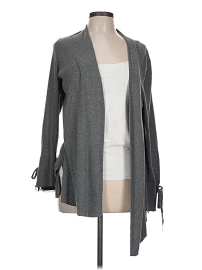 Pre-owned Nic + Zoe Cardigan Sweater In Gray