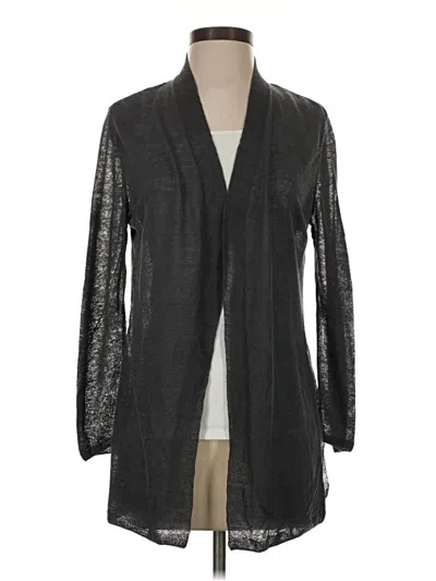 Pre-owned Nic + Zoe Cardigan Sweater In Gray