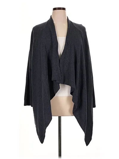 Pre-owned Nic + Zoe Cardigan Sweater In Gray