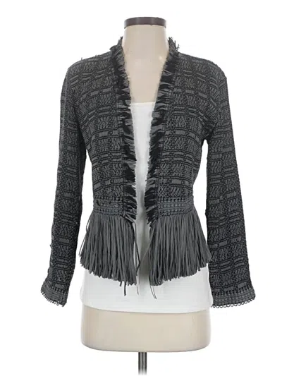 Pre-owned Nic + Zoe Cardigan Sweater In Gray