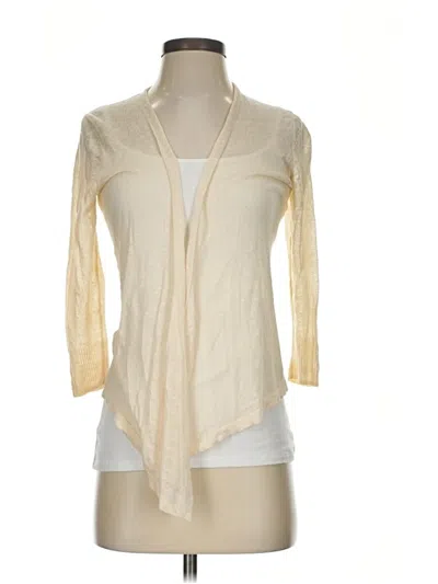 Pre-owned Nic + Zoe Cardigan Sweater In Ivory