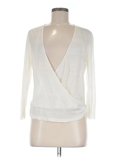 Pre-owned Nic + Zoe Cardigan Sweater In Ivory
