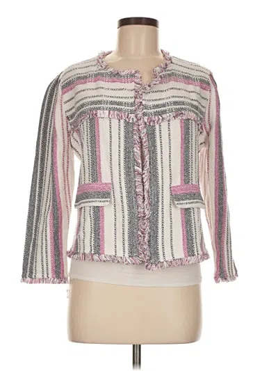 Pre-owned Nic + Zoe Cardigan Sweater In Pink