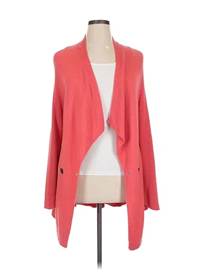 Pre-owned Nic + Zoe Cardigan Sweater In Red