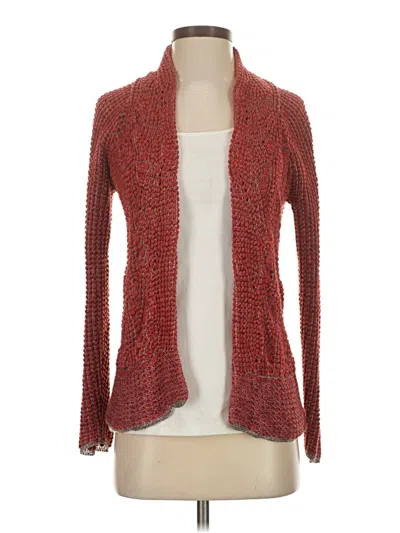 Pre-owned Nic + Zoe Cardigan Sweater In Red