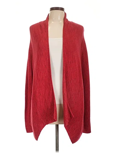 Pre-owned Nic + Zoe Cardigan Sweater In Red