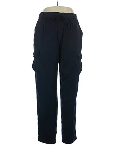 Pre-owned Nic + Zoe Cargo Pants In Blue