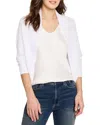 Nic + Zoe Nic+zoe Cashmere-blend Shrug Cardigan In White