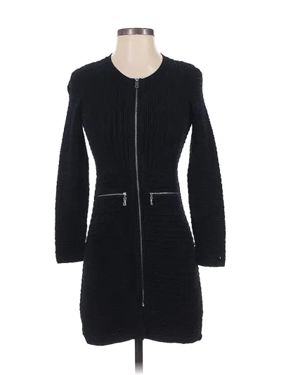 Pre-owned Nic + Zoe Casual Dress In Black