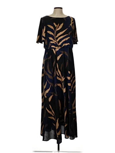 Pre-owned Nic + Zoe Casual Dress In Black