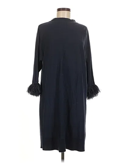 Pre-owned Nic + Zoe Casual Dress In Black